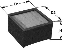 CLEAN FILTERS FILTR PALIWA MAN E-F MG3604