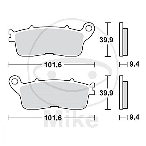 TRW mcb848sh okładziny hamulcowe MCB848SH