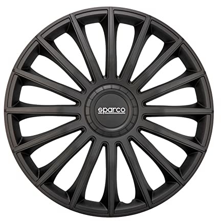 SPARCO Sparco SPC1592BK zestaw kołpaków Torino 15-calowy czarny SPC1592BK