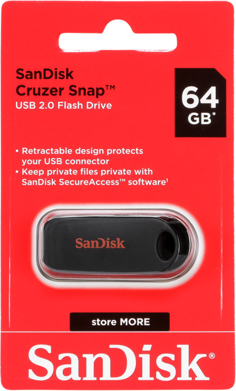 SanDisk Cruzer Snap (SDCZ62-064G-G35)