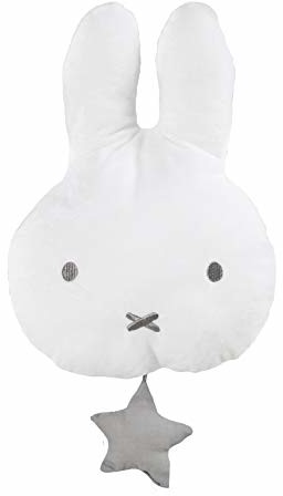 roba zegar z pozytywką, miffy dla niemowląt, wyjmowany mechanizm zabawy, melodia 