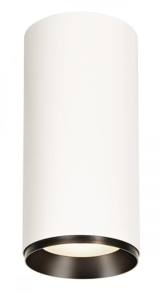 Spotline SLV NUMINOS XL PHASE oprawa sufitowa natynkowa biała/czarna 36 W 2700 K 36° 1005691) SLV 1005691