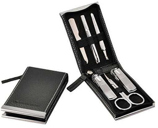 Three Seven Zestaw do manicure Black 6 narzędzi