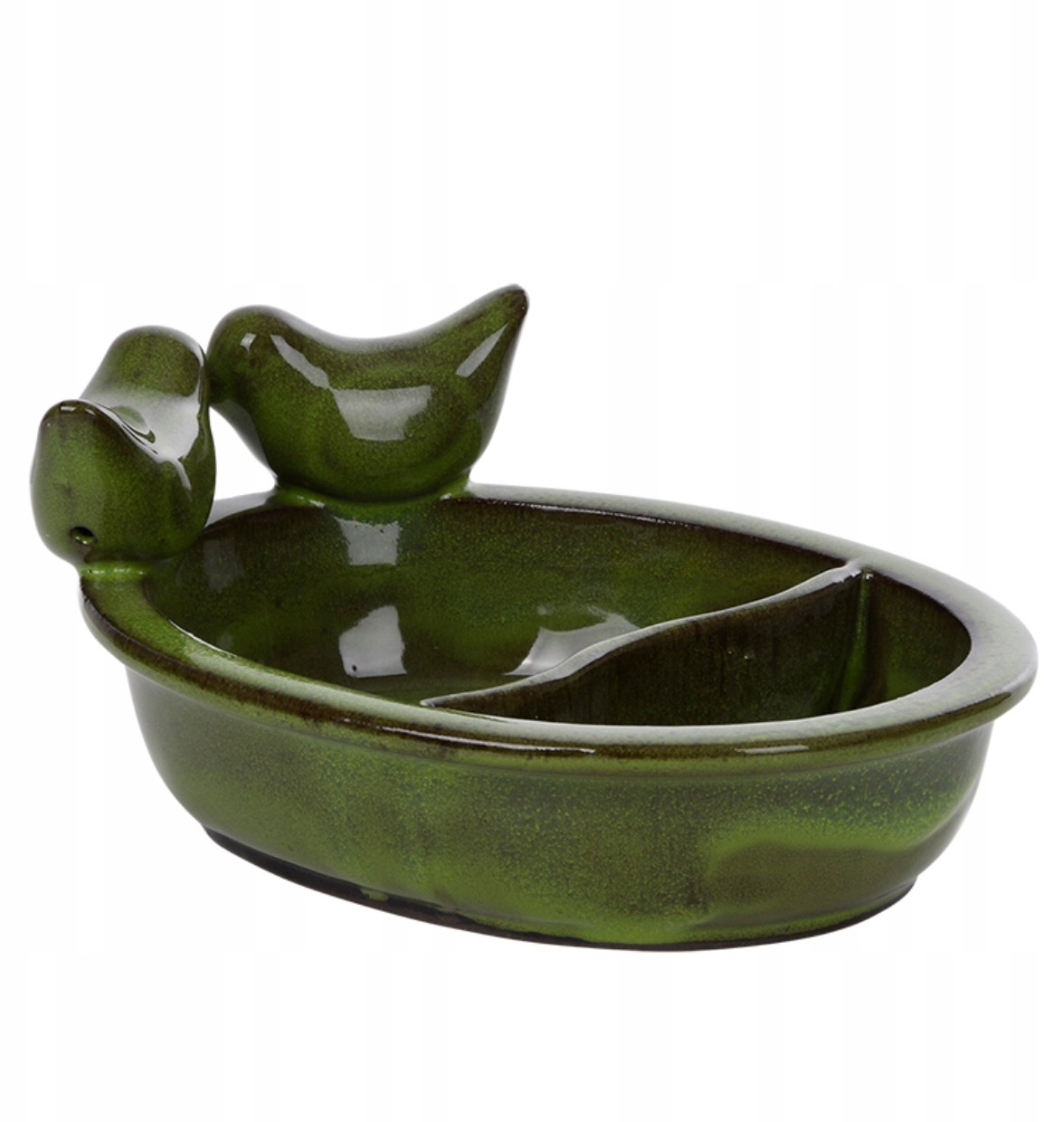 Poidełko i karmnik dla ptaków ceramiczne 2w1