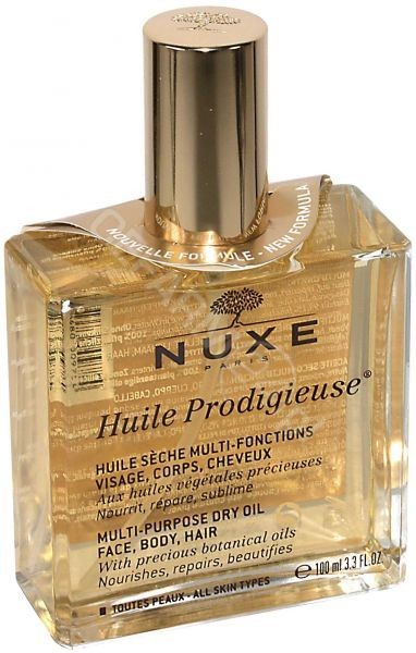 Nuxe prodigieuse huile wielofunkcyjny suchy olejek do twarzy ciała i włosów 100 ml nowa formuła