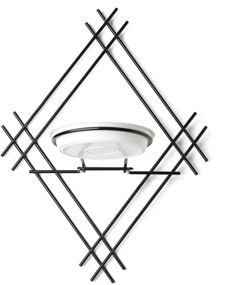 Kwietnik ścienny metalowy do zawieszenia