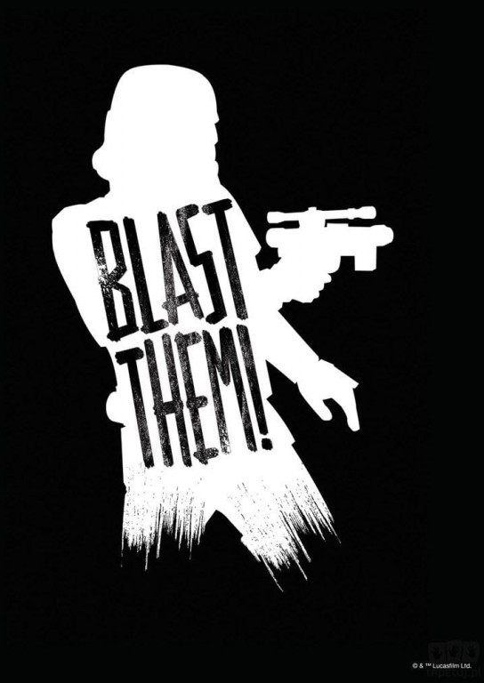 Komar Obraz Star Wars Silhouette Quotes Stormtrooper WB-SW-020 WB-SW-020_opcje