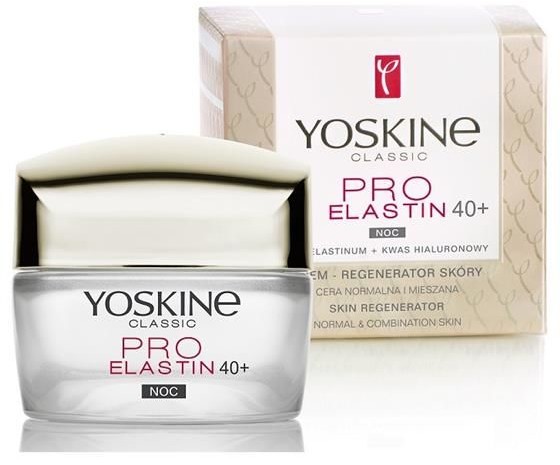 Yoskine YOSKINE_Classic Pro Elastin Regenerator Skóry 40+ krem przeciwzmarszczkowy na noc 50ml