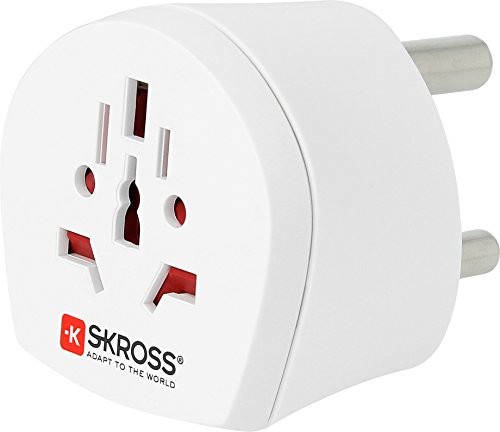 Skross podróżny adapter do gniazda elektrycznego, dla osób podróżujących do krajów korzystających z australijskiego standardu gniazdek elektrycznych, biały, 1.500224