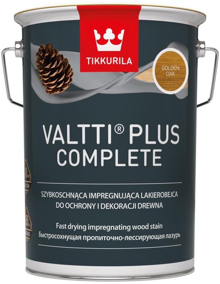 Tikkurila Lazura do drewna VALTTI 5 l Golden Oak