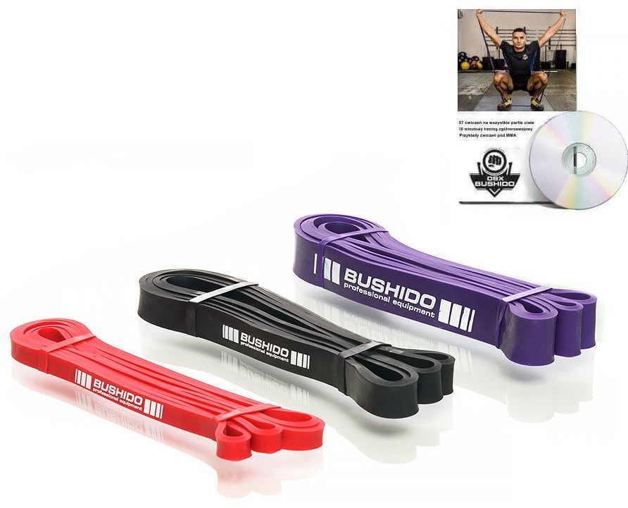 POWER BAND Zestaw Gum Treningowych Do Ćwiczeń -