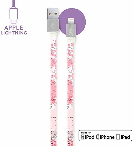 Apple Gocase Gocase Clear kabel do ładowania iPhone kabel Lightning 1 m [certyfikat MFI] nadaje się do iPhone XS Max XS XR X 8 8 plus 7 7 plus 6s 6s plus 6 6 Plus 5 5S SE iPad Pro/Air LC-NC