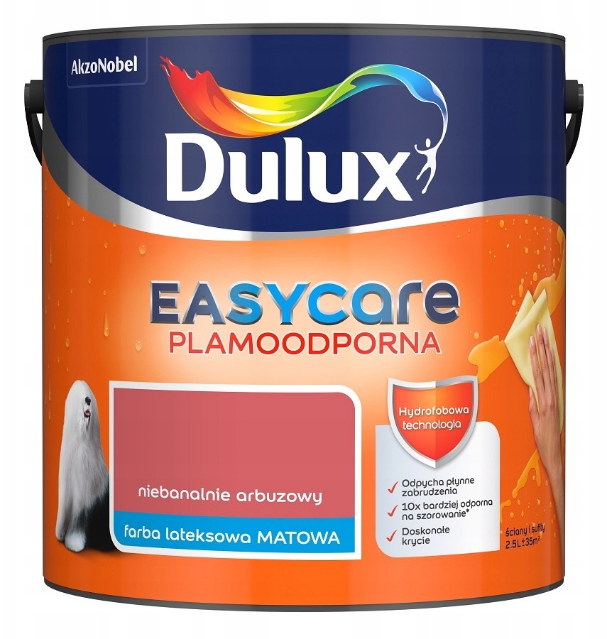 Dulux Dulux Easy Care- farba, Niebanalnie Arbuzowy, 2.5l