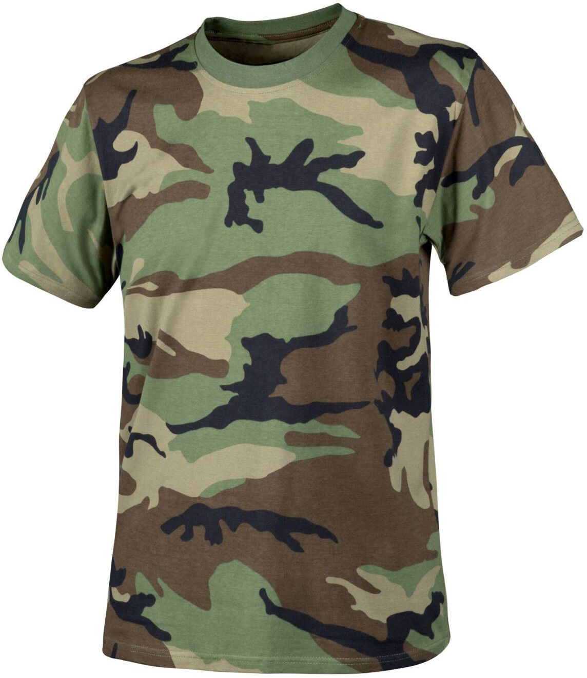 Helikon tex T-Shirt - Bawełna - US Woodland - L (TS-TSH-CO-03-B05) HE.TS-TSH-CO-03-B05