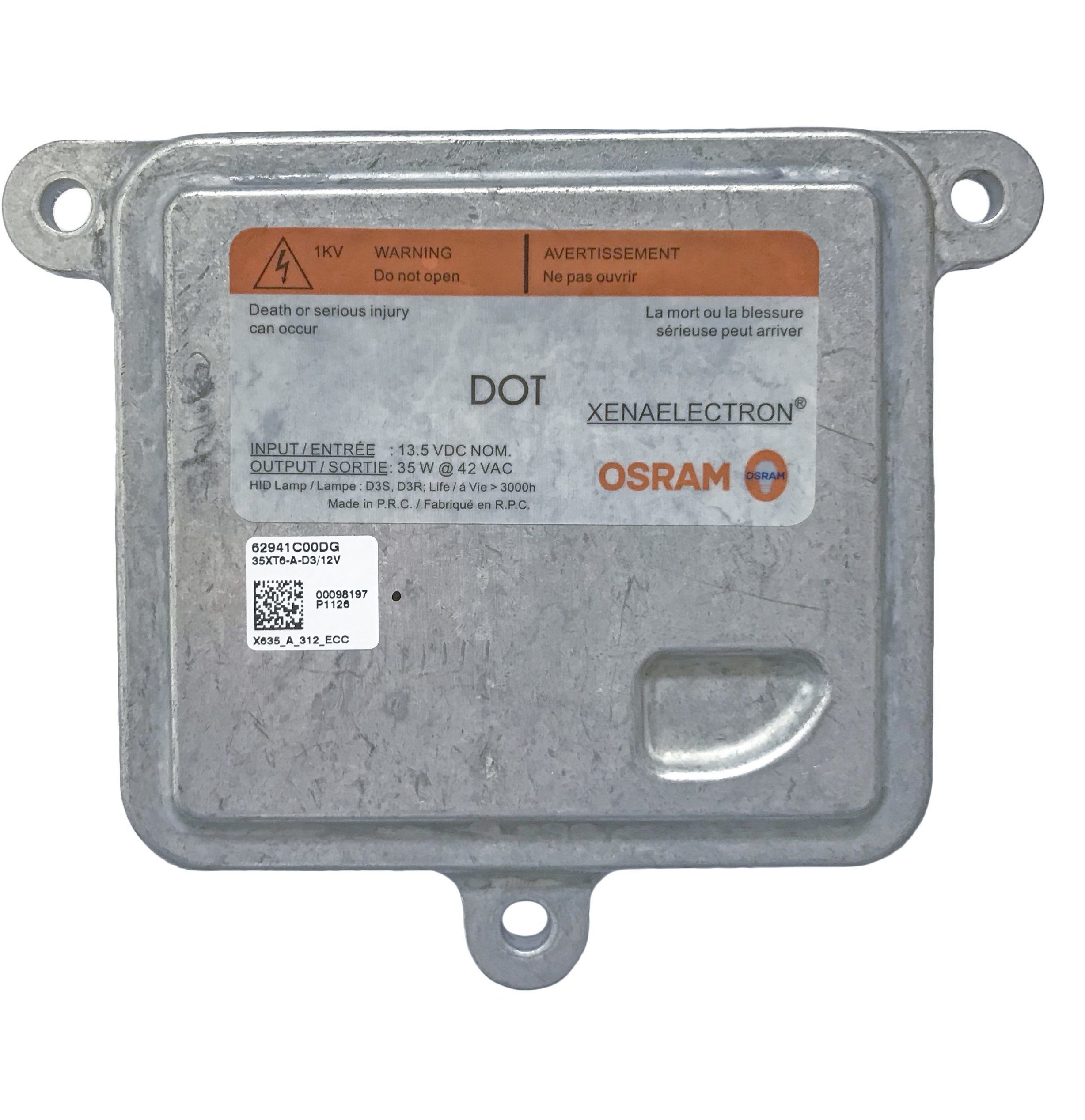Osram Nowa Ory. Xenon Bixenon Przetwornica D3S 3P 35XT6-A-D3/12V Ford Focus MK3 Rang Rover Evoque Hyundai ix35 Opel Mokka