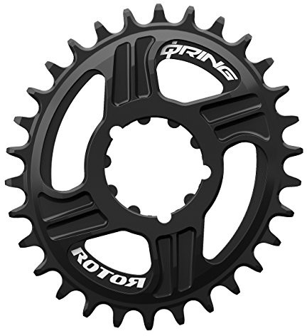 Sram ROTOR Q-ring Direct Mount MTB tarcza korby do GXP bezpośredniego czarne wykonanie 30 zębów łańcucha 2017 arkuszy ROCRQSRAMGXP30