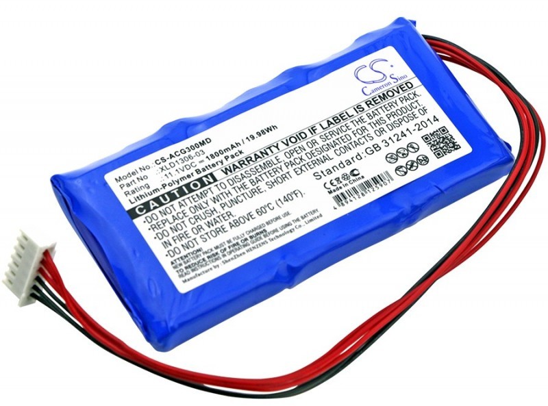 Cameron Sino Aricon ECG-3D XLD1306-03 1800mAh 19.98Wh Li-Polymer 11.1V Cameron Sino)