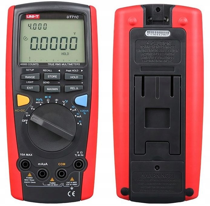 Uni-T Miernik uniwersalny UT71C bargraf Usb Automa