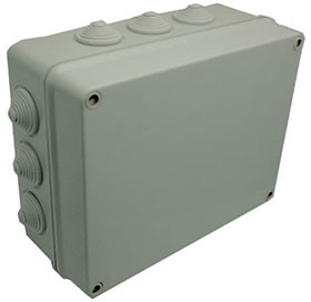 EPN Puszka natynkowa hermetyczna 305x244x168 INDUSTRIAL szary 2722-02