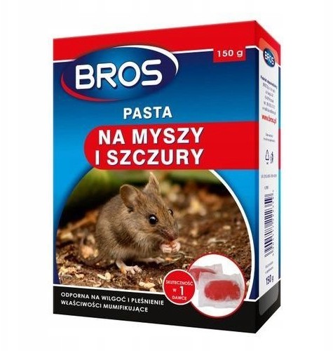 Bros Pasta Na Myszy I Szczury 150 g