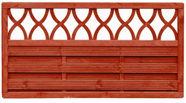 WERTH-HOLZ Płot szczelny z dekorem WIEN 179x90 cm WERTH-HOLZ 5902860160168