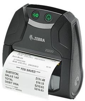Zebra ZQ300 Series ZQ320 Mobile Receipt Printer Drukarka paragonów - Monochromatyczny - Bezpośrednia termiczna ZQ32-A0E02TE-00