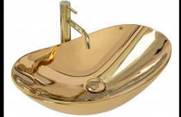 Rea U4545 Umywalka nablatowa Royal Gold