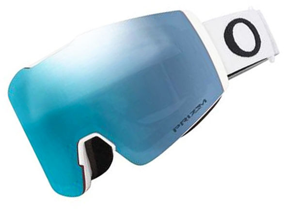 Oakley Fall Line XM MatteWht w/PrizmSapphireGBL męskie okulary snowboardowe 90046094