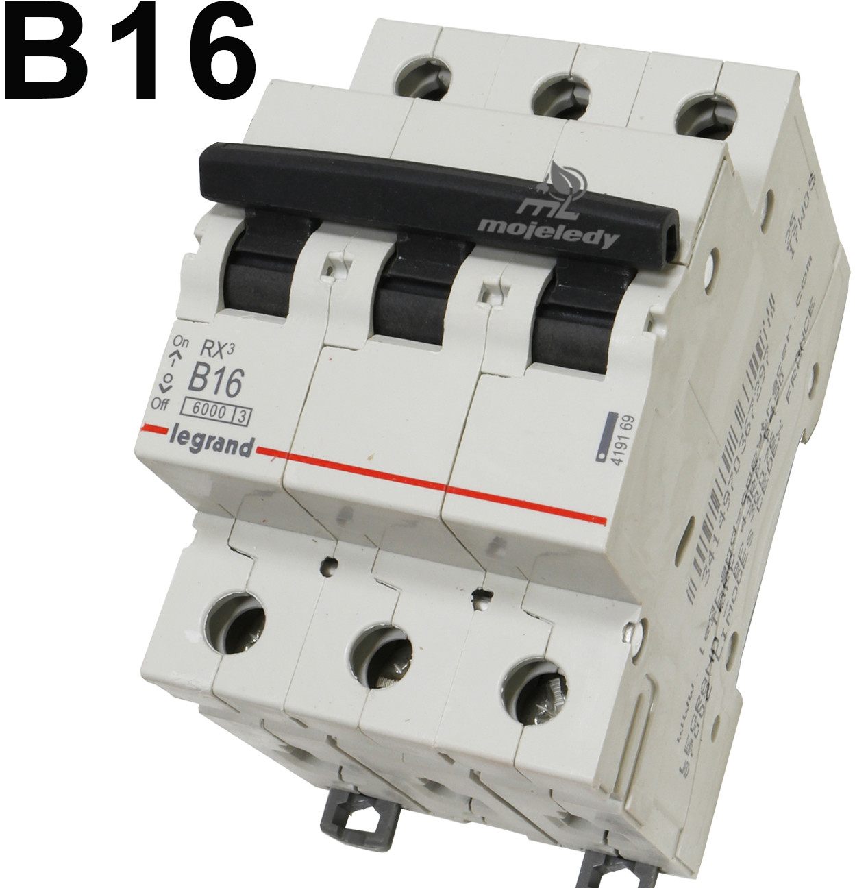 LEGRAND nadprądowy Legrand 3p B 16A RX3 419169