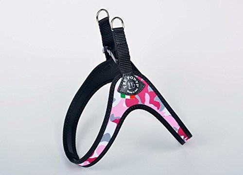Treponti Tre Ponti naczynia Easy Fit Kamuflaż Różowy z zapięciem na Click czarną obwódką rp210-MMA Camo, 3,5 T215MMA