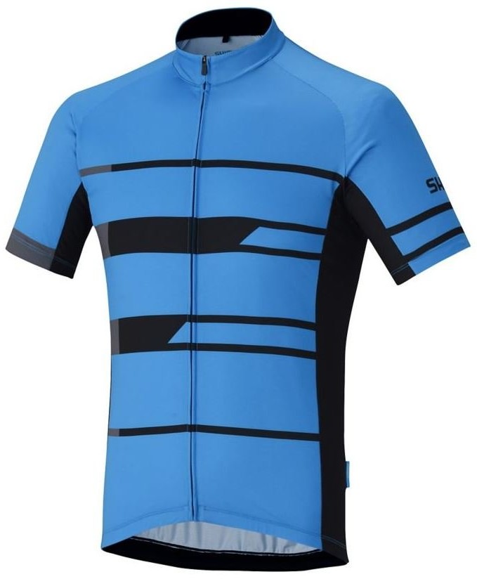 SHIMANO Team Short Sleeve Jersey Blue M