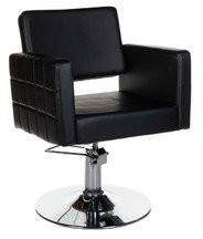 Barbiero Fotel fryzjerski Ernesto czarny BM-6302 BM-6302/006