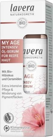 Lavera Serum intensywnie pielęgnujące do cery dojrzałej z wyc. z bio hibiskusa i naturalnymi ceramidami 30ml Lavera 635603