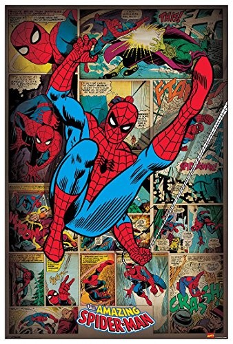 Artopweb Marvel Comics  Spider-Man retro panele (60 x 90 cm) EC21928