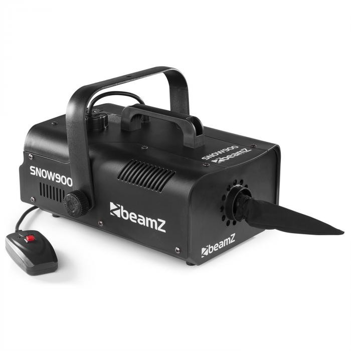 Beamz SNOW 900 Maszyna do wytwarzania śniegu 900 W zbiornik 1 l czarna Sky-160.561