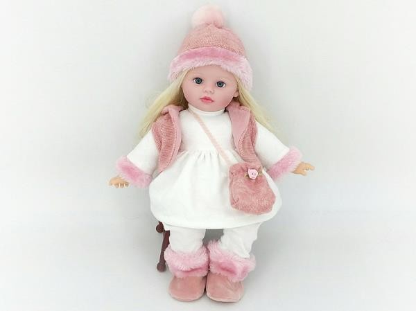 Lalka 40cm dziewczynka (zima) z dźwiękiem 526198 ADAR
