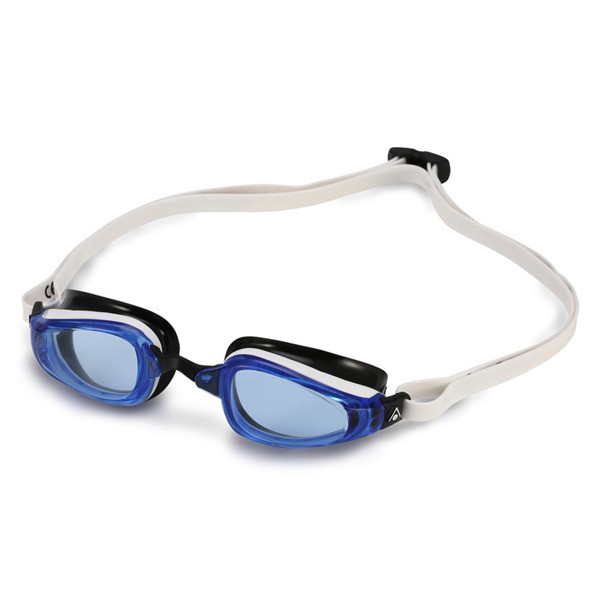 MP MICHAEL PHELPS MP okularki pływackie K180 białe/niebieskie