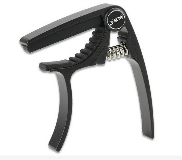 Jeremi U20 czarny kapodaster do ukulele