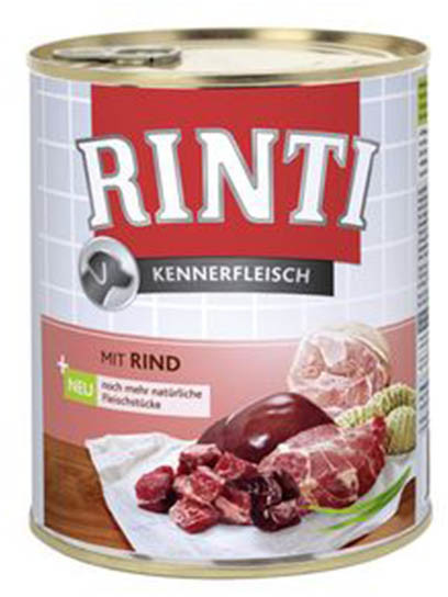 Rinti Pur Kennerfleisch wołowina 24x800g