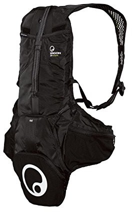 Ergon Uni BP1 Protect plecak z zabezpieczeniem tylnym, Black, 51 x 28 x 4 cm