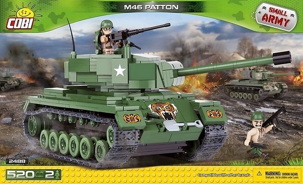 Cobi 2488 M46 Patton amerykański czołg średni 520kl