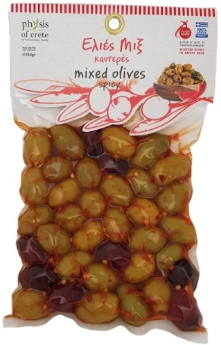 Physis of Crete Oliwki mix niedrylowane z chilly 250g 1396