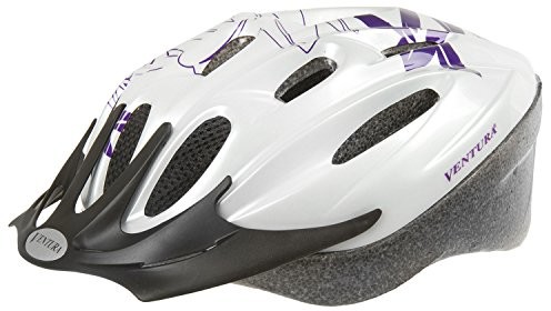 Ventura damski White Flower kask rowerowy, wielokolorowa, M 731032