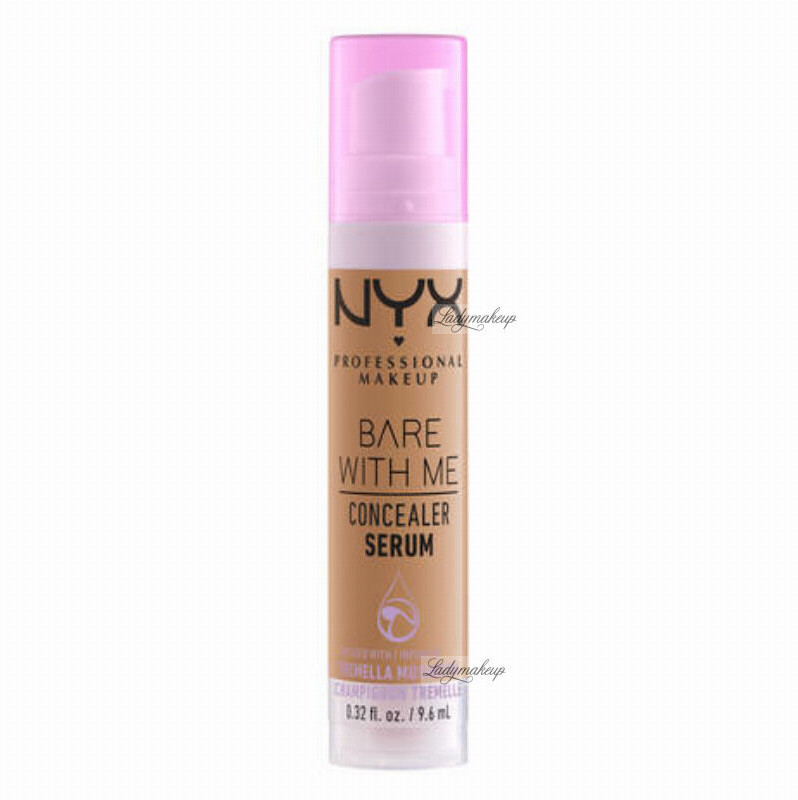 NYX Professional Makeup Professional Makeup - BARE WITH ME - Concealer Serum - Korektor z serum - 9,6 ml - 08 - SAND