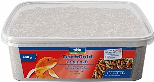 Söll soell GmbH do stawu-złoty Colour-Sticks  pełnoporcjowe dla wszystkich ryb stawowych  pływające staw Sticks, 3 L 18802