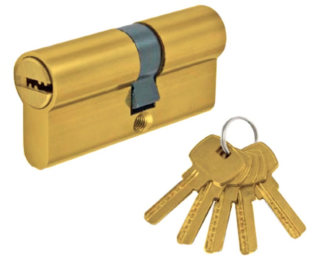 Domino Wkładka Homer Eco 31/31 mosiądz satyna