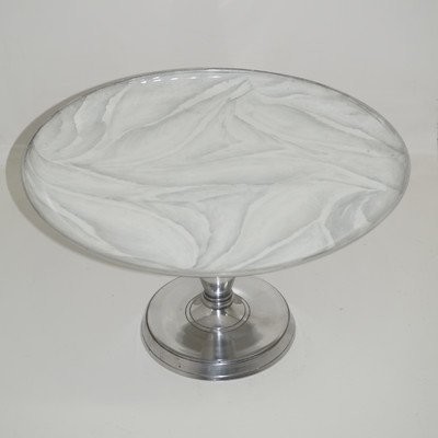 Mazali mazali 20911 aluminium okrągłe ciasto-Stand niewiele miejsca na biurku 20911