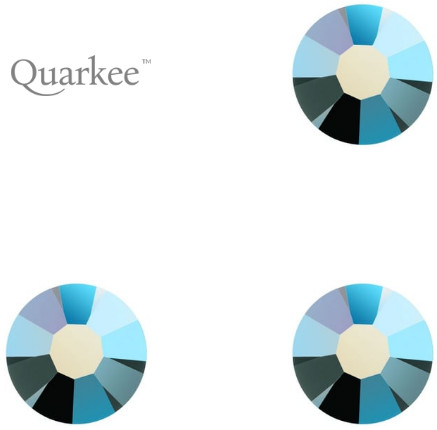 Quarkee Quarkee Crystal Jet Aurora Borealis 1,8mm / 3szt.