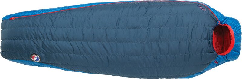 Big Agnes Big Agnes Anvil Horn 30 Śpiwór Regular, blue/red Left Zipper 2021