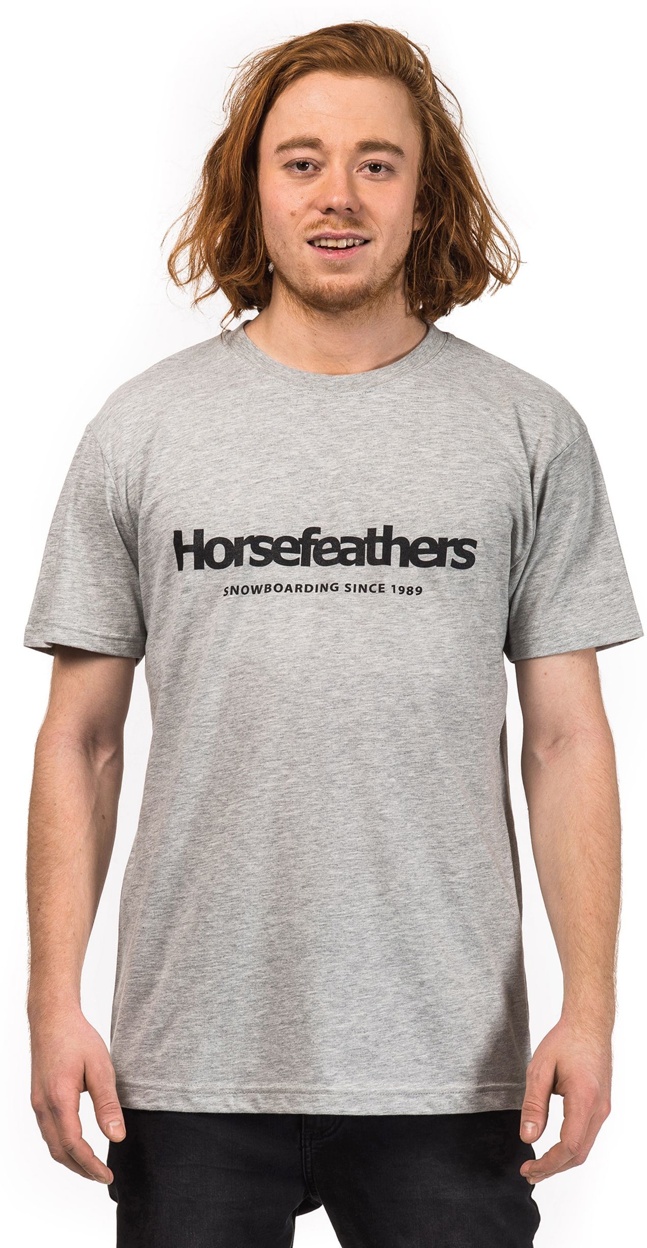 Horsefeathers t-shirt QUARTER T-SHIRT ash)